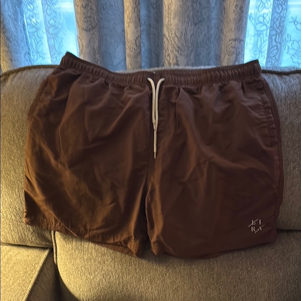 Men's Brown Shorts Pac Sun